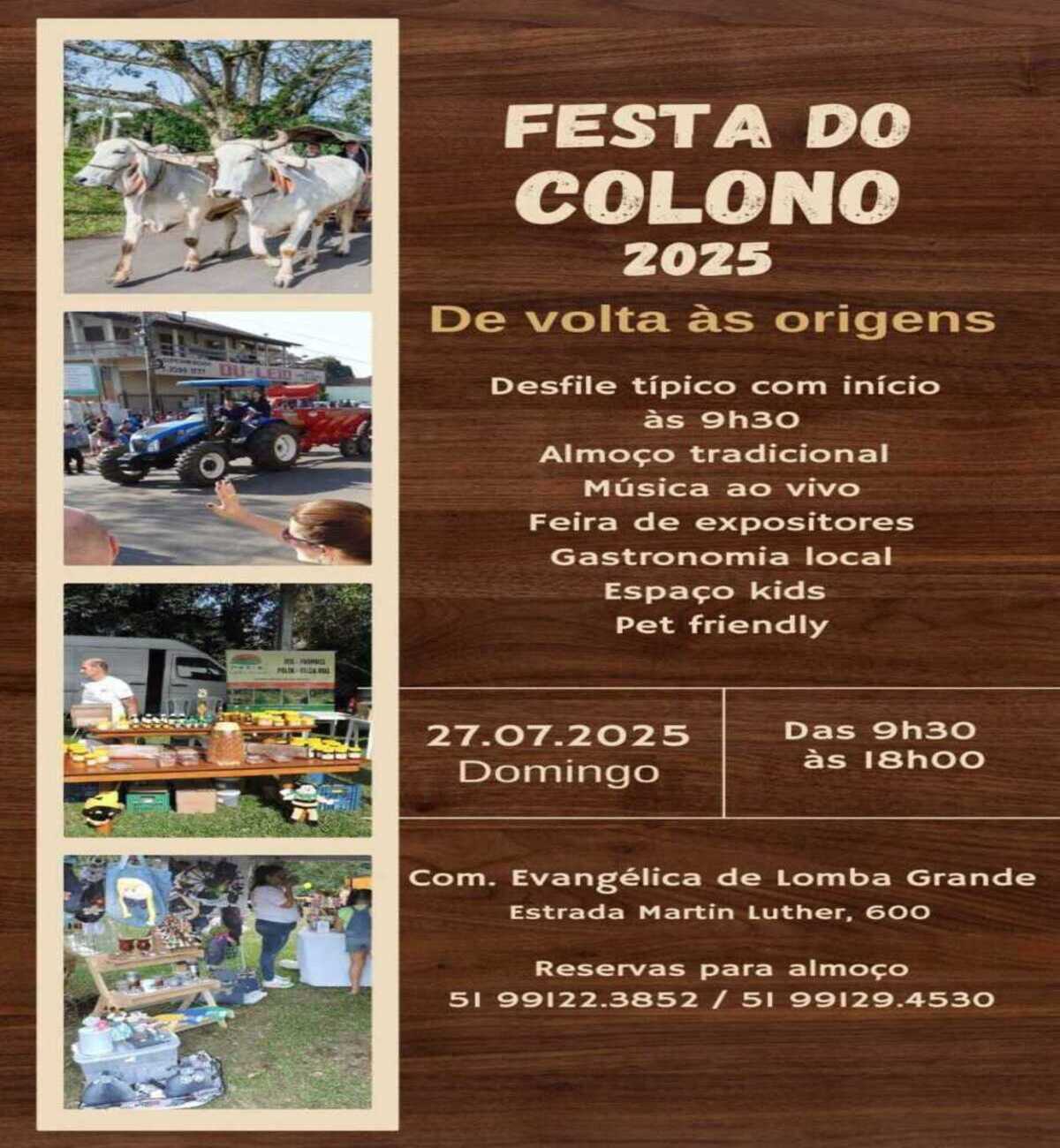 Festa do Colono 2025