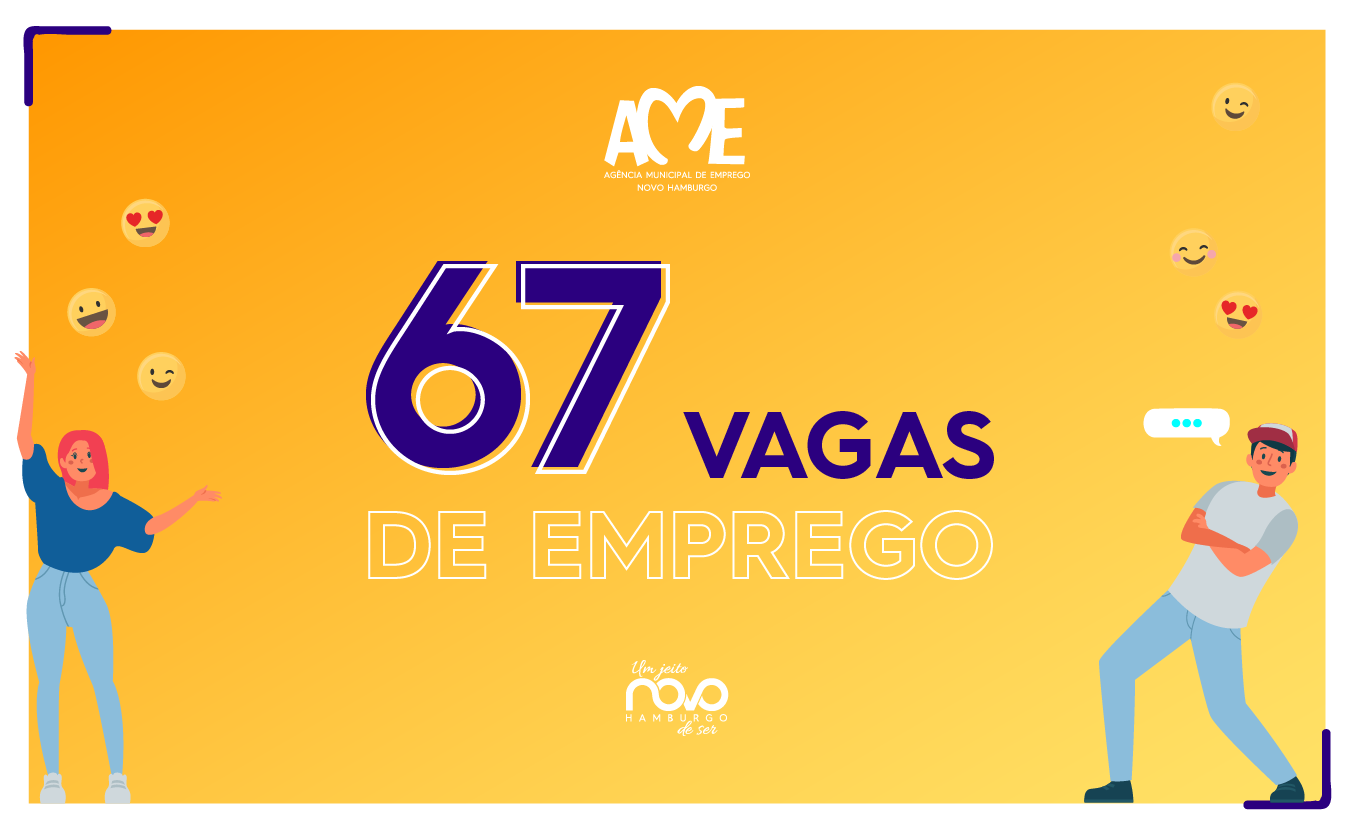 67 vagas