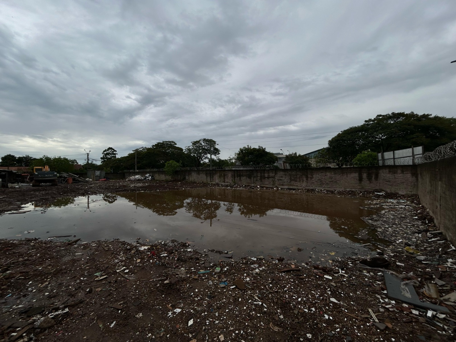 Ecoponto do bairro Santo Afonso sem entulhos