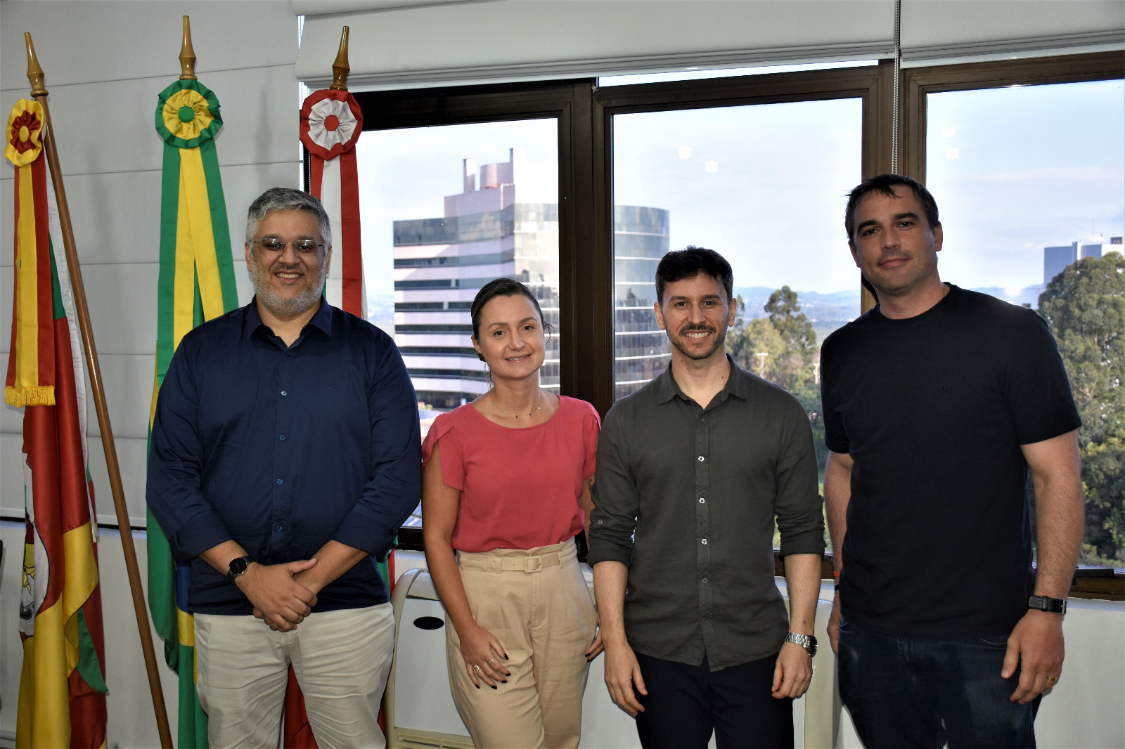 Encontro contou com a e equipe da SMDEIT