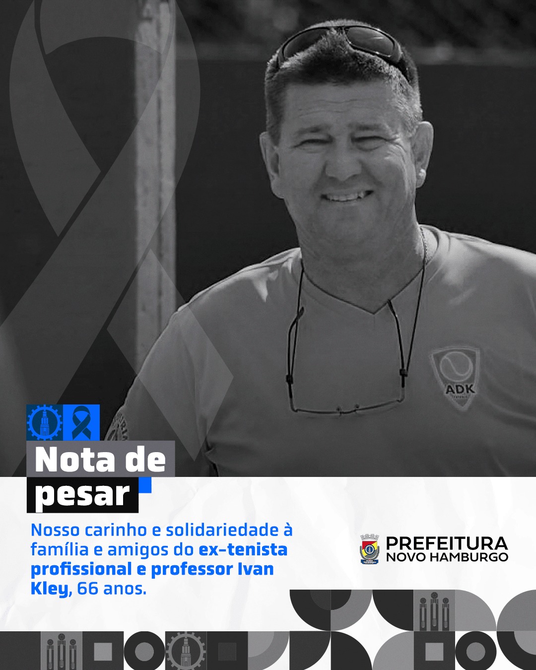 Nota de pesar: tenista Ivan Kley