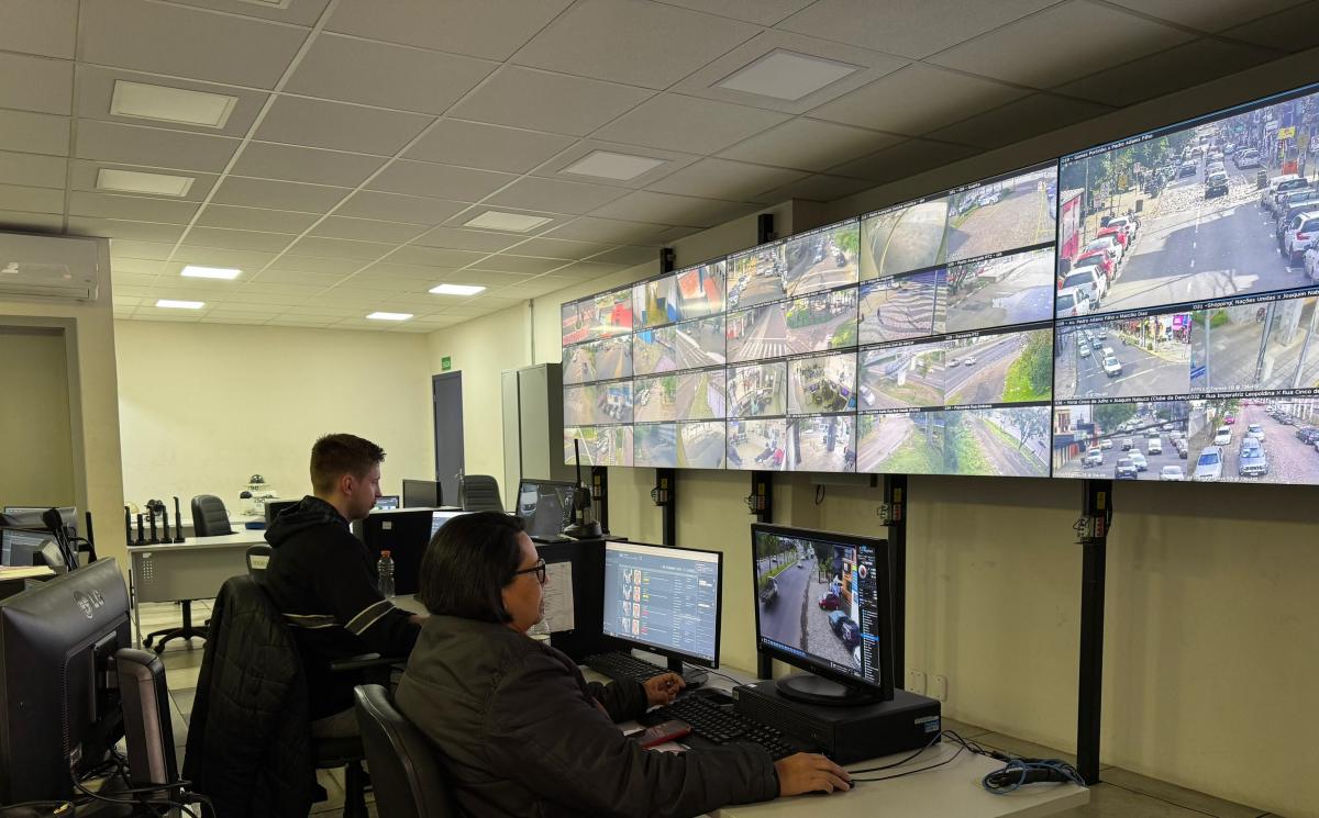 Ampliação de câmeras e de telas de monitoramento para o C3 estão previstas