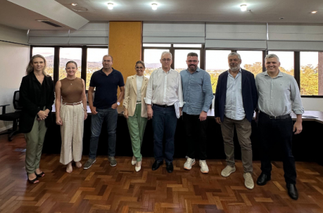 O encontro marcou a primeira reunião da Administração Municipal com os empreendedores