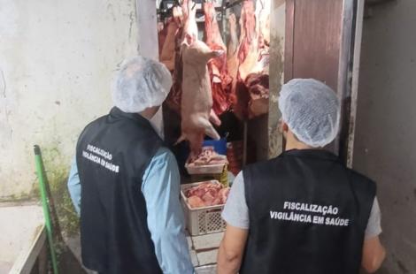 Operação apreende duas toneladas de carne clandestina em Lomba Grande