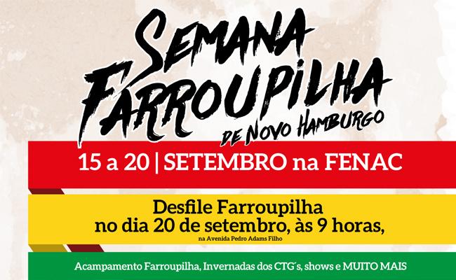 Texto escrito Semana Farroupilha